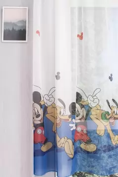 Mickey egeres gyerekszobai függöny egyedi méretre varrva