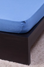 Naturtex Jersey lepedő középkék180-200x200cm