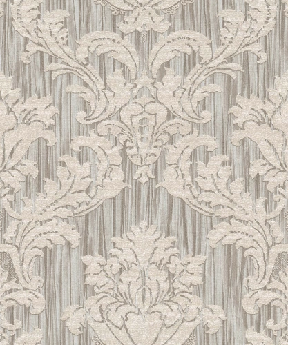 Bézs színű barokk mintás Vlies-vinyl tapéta, Maison Luxe 17727