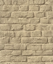 Arany színű téglamintás Vlies tapéta, Loft Superior 1834169